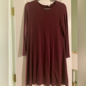 PS Maroon Dress